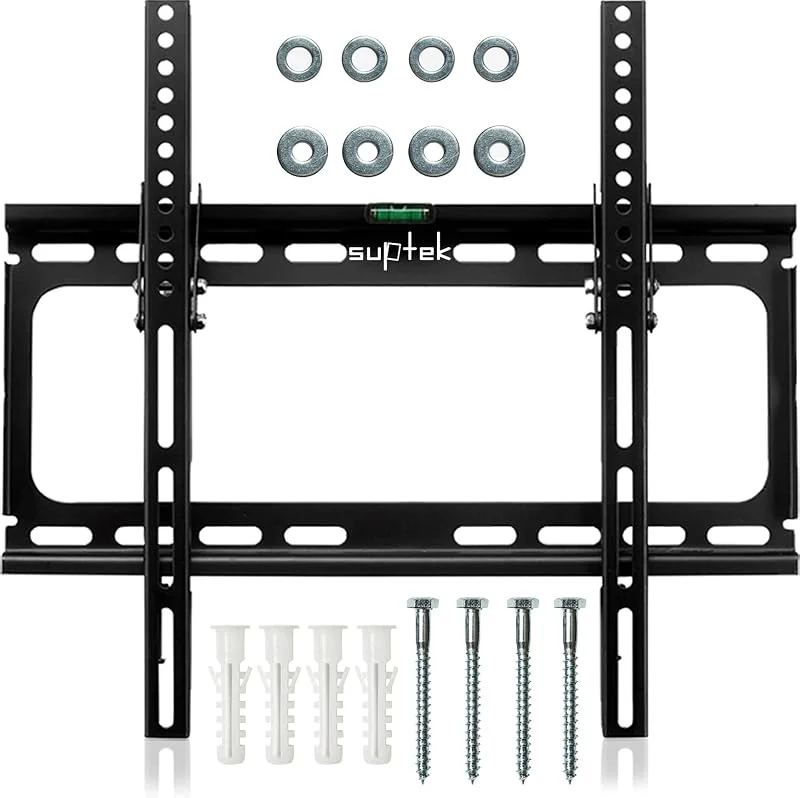 Suptek Lutande TV-väggfäste för 26-55" LCD LED-display, VESA Max 400×400 mm Max kapacitet på 45 kg, TV-väggfäste 55" - MT4203 — TV och streaming