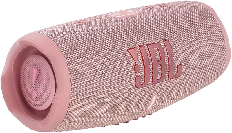 JBL Charge 5 - Bärbar Vattentät Bluetooth-högtalare med inbyggd powerbank och PartyBoost-funktion, rosa — Hörlurar och ljud