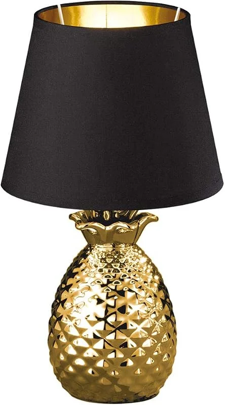 Reality Pineapple R50421079 Bordslampa, Svart, Guld — Smart belysning