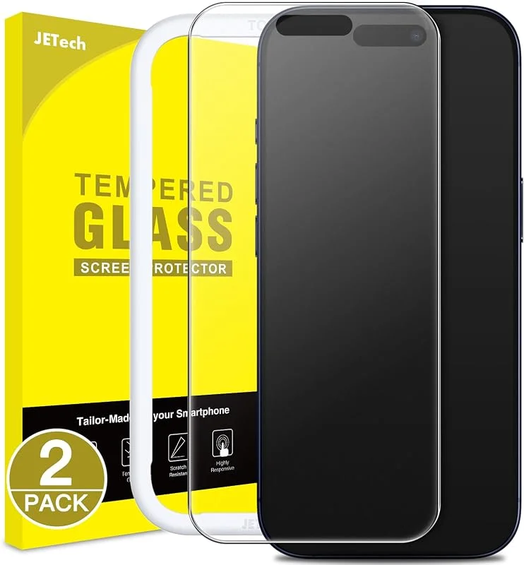 JETech Matte Skärmskydd för iPhone 18 Pro, 17 Pro, Kompatibel med Face ID — Mobil och surfplatta