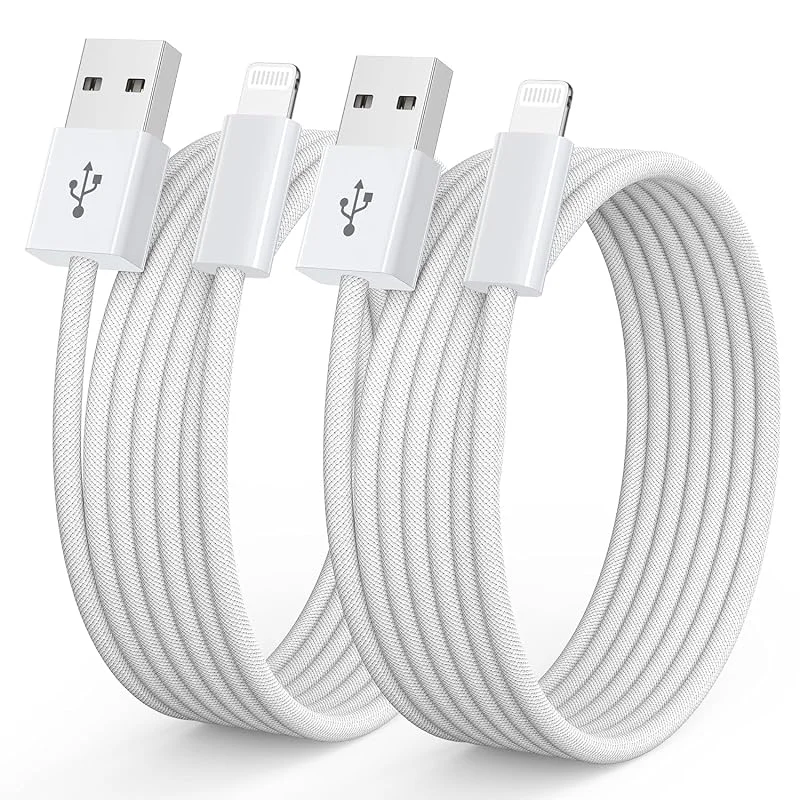 iPhone laddningskabel Apple laddningskabel 3M 3M, [MFi-certifierad — Mobil och surfplatta