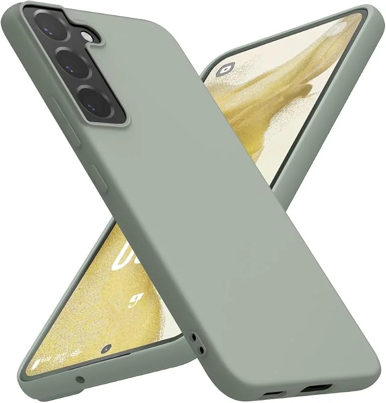 X-level Skal Kompatibelt med Samsung Galaxy S22 Fodral, Tunn Telefonskal Silkeslen Mjuk Smal Skydd för Samsung S22 5G - Ljusgrön — Mobil och surfplatta