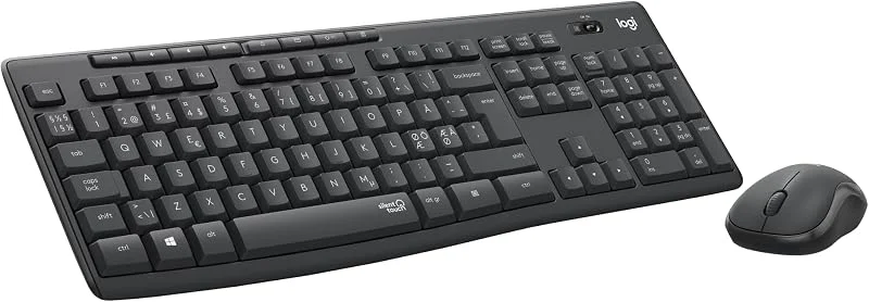 Logitech MK295 Silent – trådlös mus- och tangentbordskombination — Datortillbehör