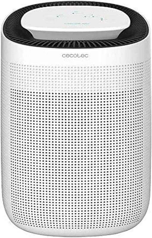 Cecotec Avfuktare BigDry 2500 PureLight – 750 ml, dag, 1 liter avtagbar tank, 2 hastigheter, 2 avfuktningsnivåer, täckning upp till 25 m2, rengöringsfunktion (BigDry 2500 PureLight) — Hushållselektronik