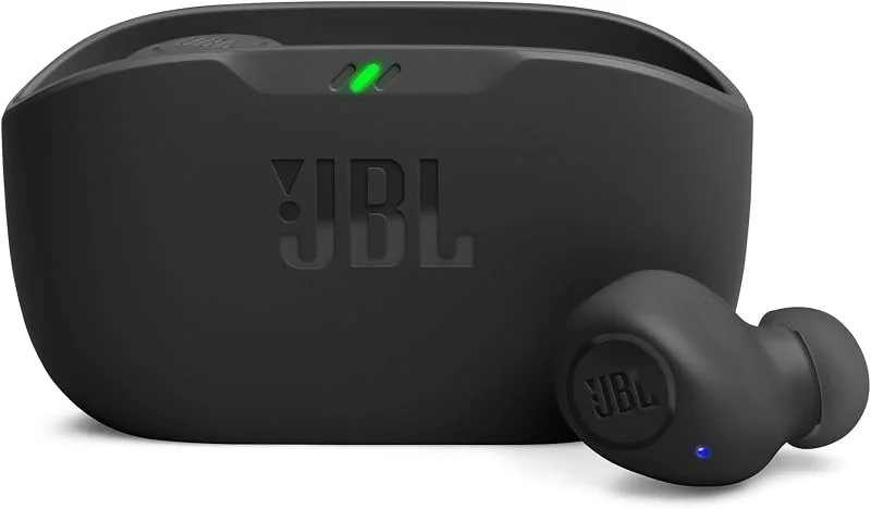 JBL Wave Buds, Trådlösa In-Ear-Hörsnäckor, Svart — Hörlurar och ljud