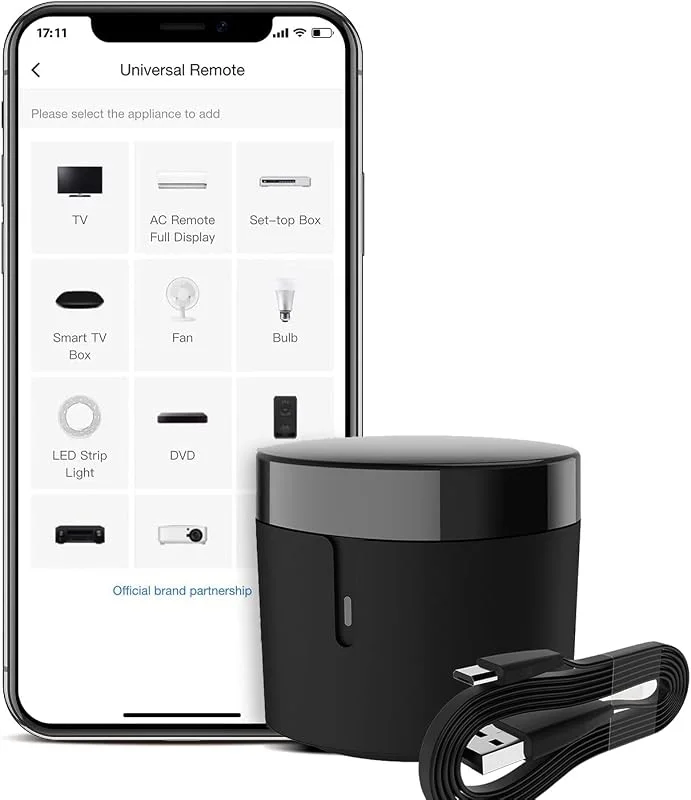 Broadlink RM4 Mini Universal WiFi IR Trådlös Smart Hem Fjärrkontroll IR-sändare Fjärr-TV, Air-con från smartphone från var som helst via 3G4G — TV och streaming