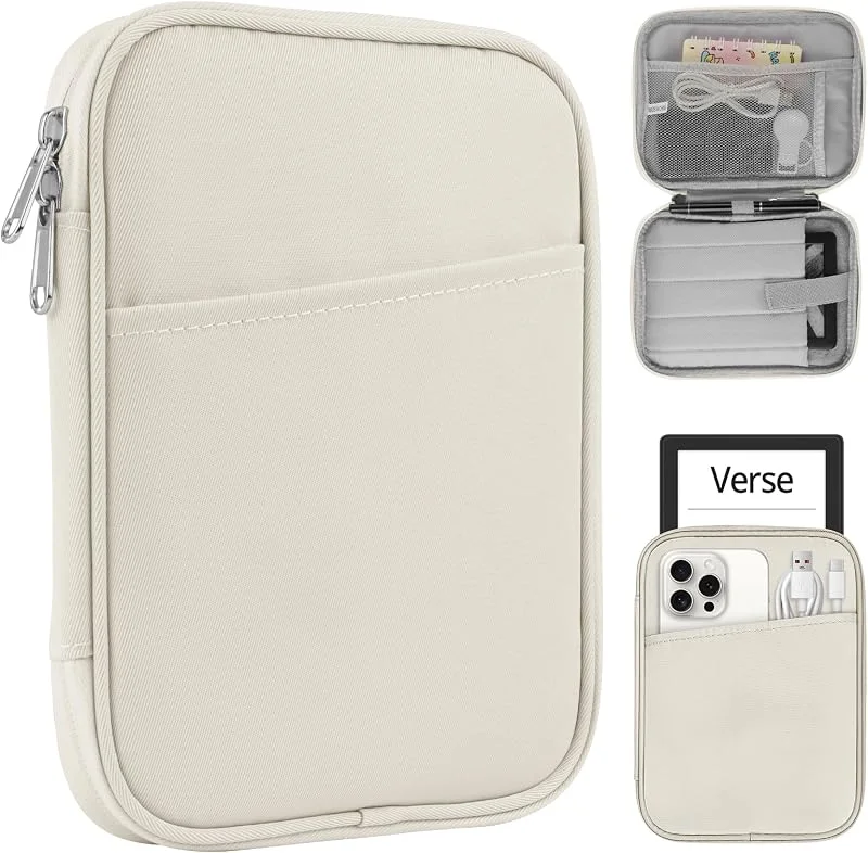 HoYiXi Universal ärmväska för 7–8 tum surfplatta Fire HD 8, Fire HD 8 Plus kompatibel iPad Mini (6:e generationen) 8, 3 tum 2021, iPad Mini 5, 4, 3, 2, 1, Tab A8, 7 tums-8 tum Android surfplatta fodral — Mobil och surfplatta