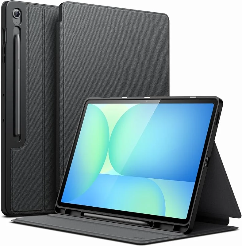 JETech Skyddsfodral för Samsung Galaxy Tab S10 FE Plus 13, 1", Svart — Mobil och surfplatta