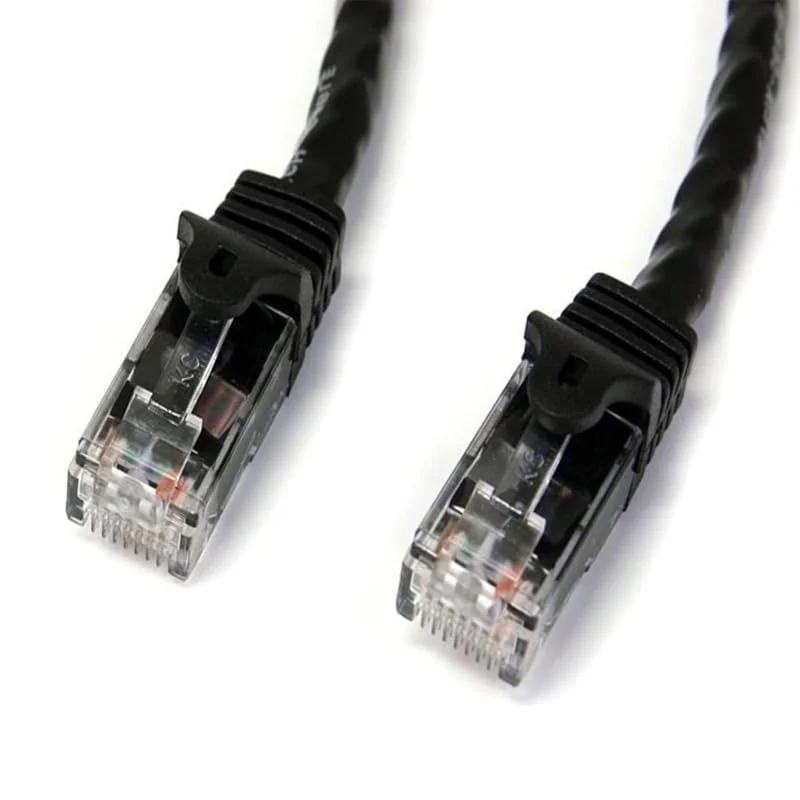 StarTech.com 7 m Cat6 Snagless Gigabit UTP nätverkskabel – Cat 6 RJ45 nätverkskabel med kinkskydd – svart — Laddning och kablar
