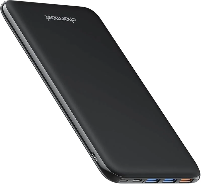 Charmast Power Bank 26800mAh, Ultra Slim Bärbar laddare — Mobil och surfplatta