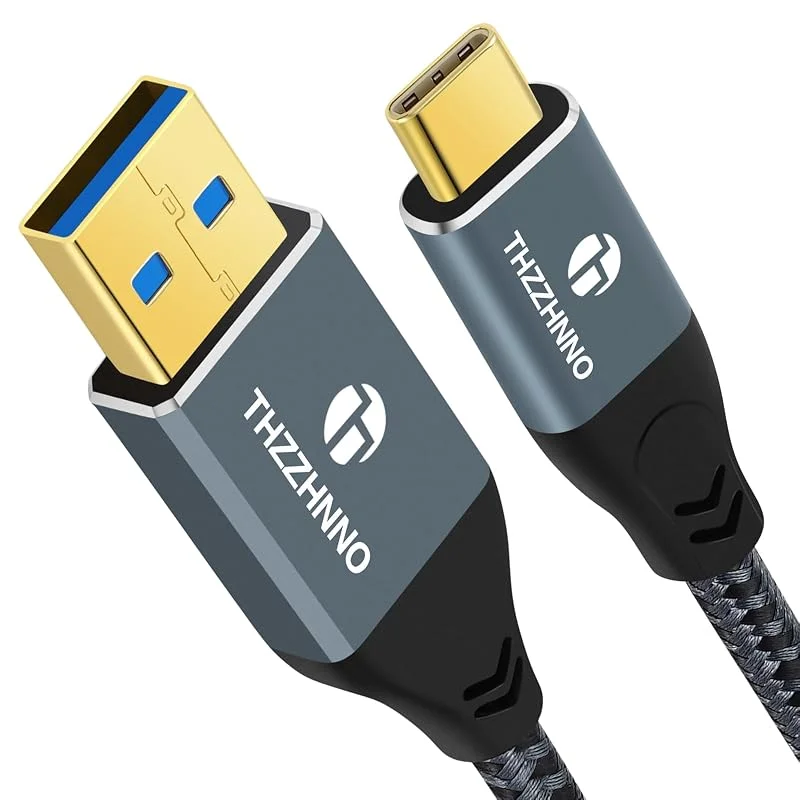 USB A to USB C Cable 0.5M, USB 3.1 USB 3.2 Gen2 10Gbps Data Transfer Cable for Samsung Galaxy, MacBook Pro, iPad Pro — Mobil och surfplatta