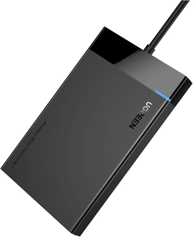 UGREEN Festplattengehäuse 2, 5 Zoll USB 3.0 5Gbps Externes Gehäuse UASP — Hårvård