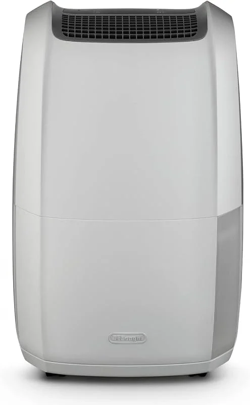 De'Longhi Avfuktare Tasciugo Ariadry Multi DDSX220 – elektrisk avfuktare och luftrenare, mobil och tyst enhet med tvättfunktion, grå — Hushållselektronik
