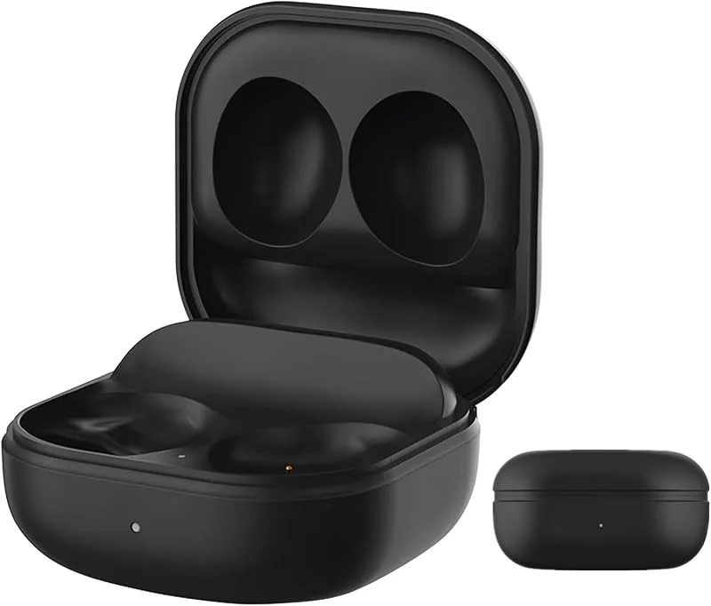 Trådlöst laddningsfodral för Samsung Galaxy Buds 2 laddningsfodral ersättning, stöder trådbunden och trådlös laddning (öronproppar ingår ej) — Hörlurar och ljud
