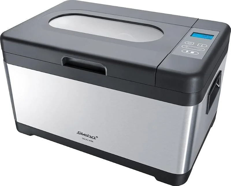 Steba 05.14.00 SV 2 Sous-Vide Garer 10 liter, stål, 10 liter, silver — Kök & Hushåll