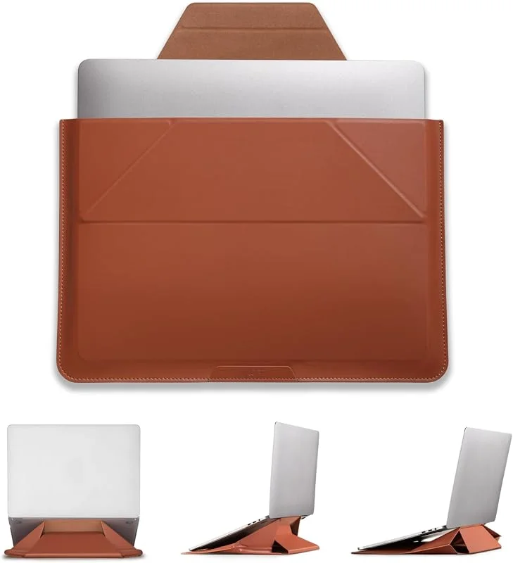 MOFT Laptopfodral för MacBook expanderbar förvaring, Brun, 15-16'' — Datortillbehör