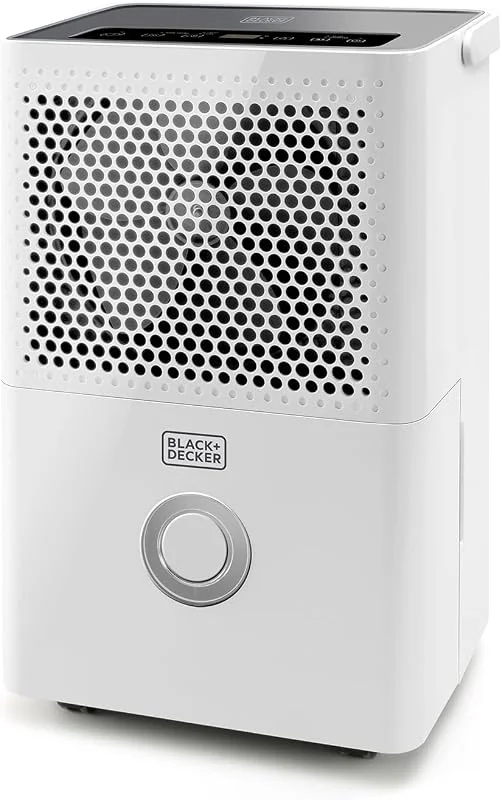 Black+Decker BXDH12E Avfuktare, 175 W, 12 l, Vit — Hushållselektronik