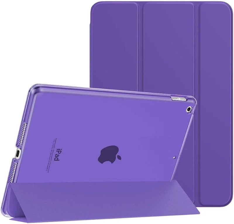Moko Smart Case for iPad 9th, 8th, 7th Gen Case 10.2 Inch, Dark Purple — Mobil och surfplatta
