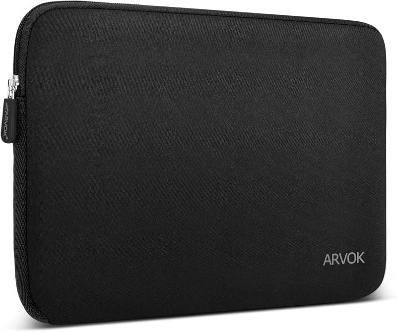 Arvok 15 15, 6 16 tums laptopväska skyddsfodral vattentät neopren, laptopfodral fodral för Acer, Asus, Dell, Fujitsu, Lenovo, HP, Samsung, svart — Datortillbehör