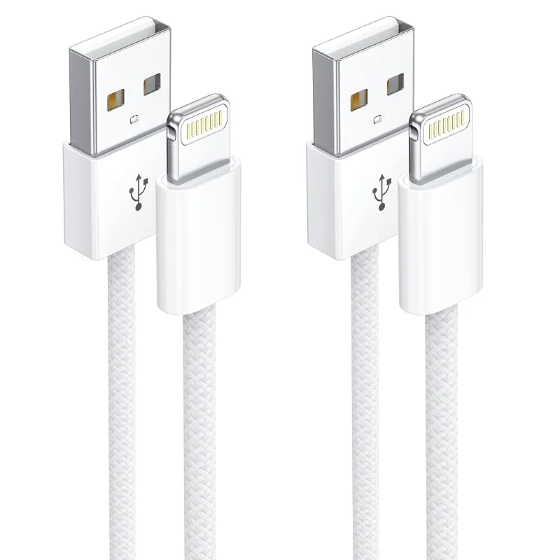 iPhone laddningskabel original Lightning kabel 2-pack 1 m, MFi certifierad — Mobil och surfplatta