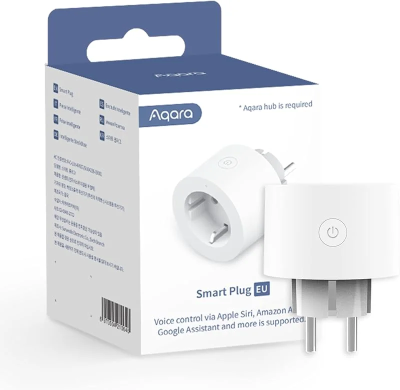 Aqara SP-EUC01 Prise intelligente 2300 W Maison, Bureau Blanc — Smarta hem