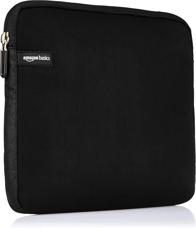 Amazon Basics laptopfodral för 29, 5 cm bärbara datorer, 11, 6 tum, Chromebook, MacBook Air, svart — Mobil och surfplatta