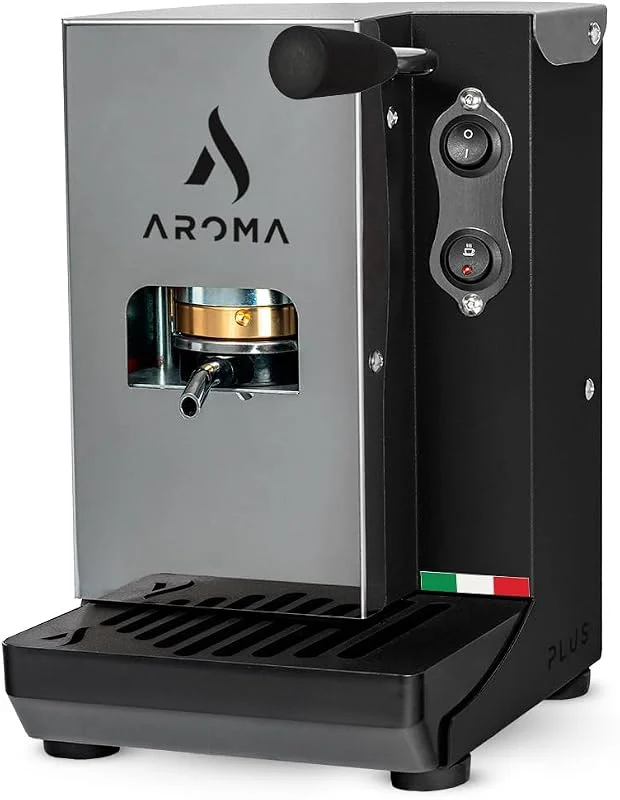 Aroma Plus+ ESE 44 Espressomaskin i Kapslar Svart — Kök & Hushåll