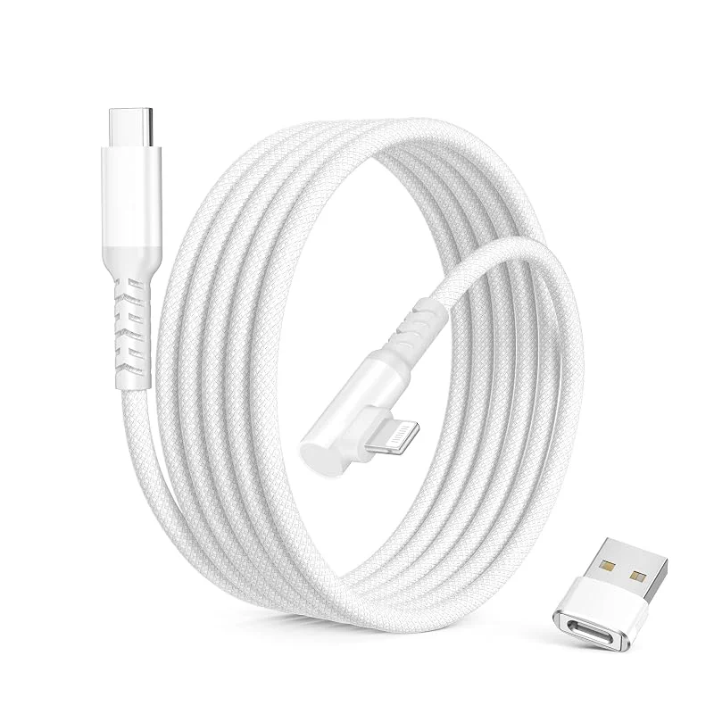 Elebase för i, Phone 14 Bil Laddningskabel 2M med USB-adapter — Mobil och surfplatta