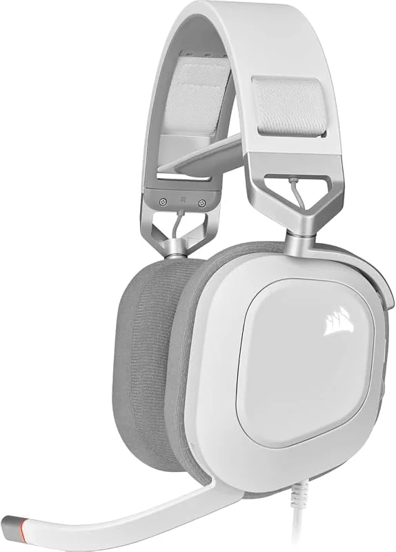 Corsair HS80 RGB Trådlöst Högkvalitativt Spelheadset, Dolby Atmos – Carbon — Datortillbehör