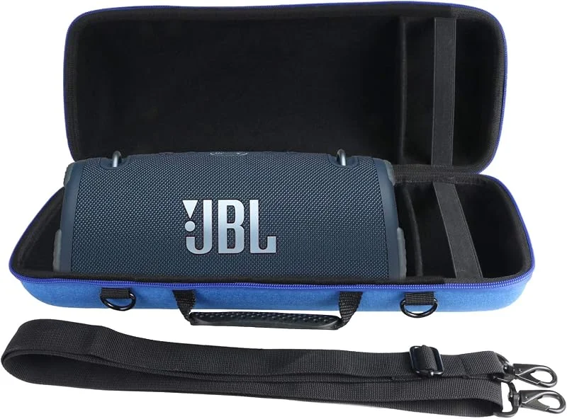 Aenllosi hårt resefodral med axelrem för JBL Xtreme 3 bärbar trådlös Bluetooth-högtalare (blå) — Hörlurar och ljud