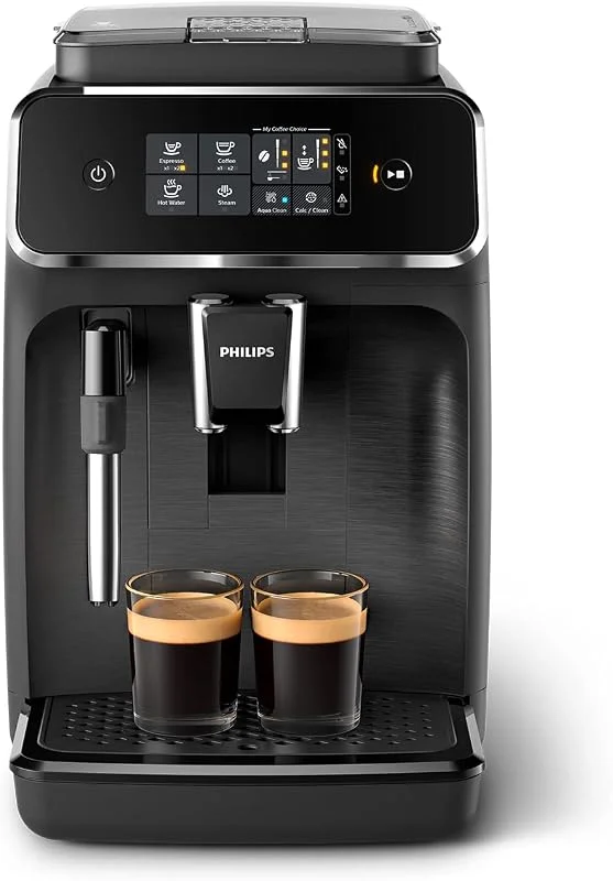 Philips 2200 Helautomatisk Espressomaskin, 2 Kaffen, Klassisk Mjölkskummare — Kök & Hushåll