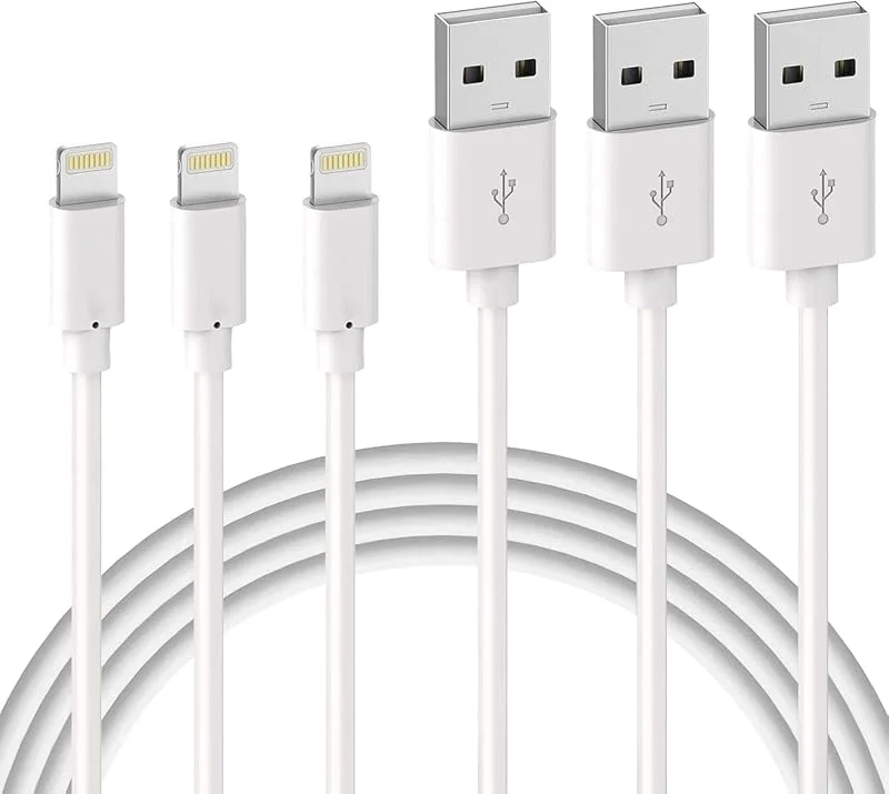 Quntis iPhone Laddningskabel 3-Pack 2M iPhone Kabel [MFi-certifierad] — Mobil och surfplatta