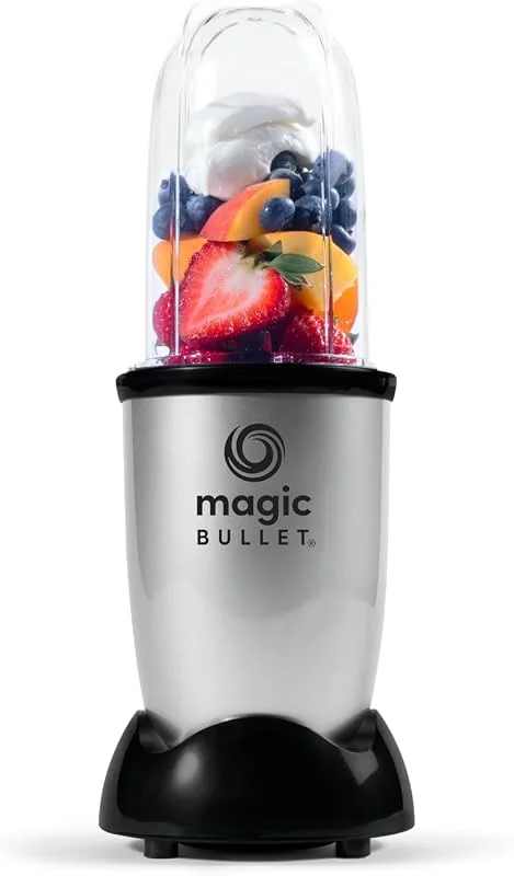 Magic Bullet, elektrisk blender, personlig blender, 560ml, effekt 200 watt, grå, MBR03B — Kök & Hushåll