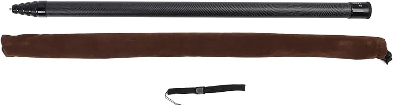 GOWENIC Kolfiber Selfie Stick, 5m 16, 4ft Utdragbar Monopodstång med Bekvämt Grepp för X4 X3 X2 Kameror Kompatibla med Actionkamera och Telefonklipp — Mobil och surfplatta