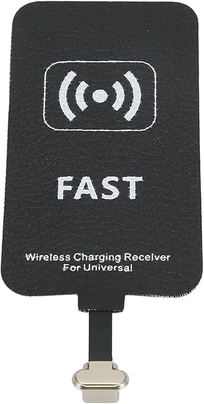 Typ C trådlös laddningsmottagare, Qi trådlös laddningsadapter USB-C 5V 2A Laddningsmottagare Självhäftande Tunn Laddare Modul, för alla telefoner — Mobil och surfplatta