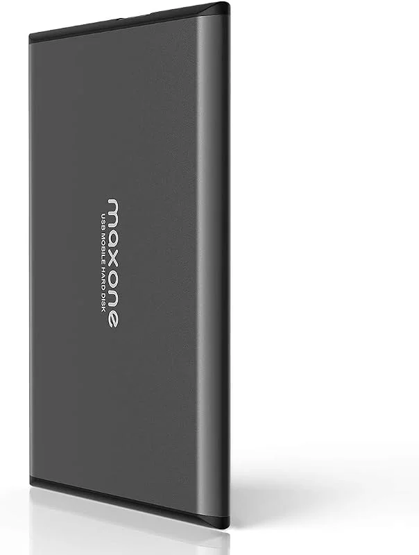 Maxone Extern hårddisk 500 GB 2, 5 tums USB 3.0 Backup HDD bärbar — Hårvård