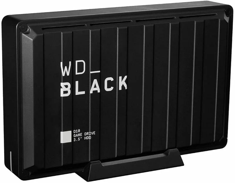 Western Digital WD_BLACK D10 Game Drive Extern hårddisk, Svart, 8 TB — Hårvård