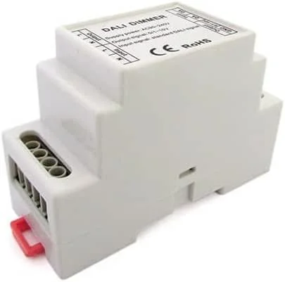 LEDLUX DALI Led Dimmer Control Unit Converter Signal från DALI till 0, 1-10V för LED-lampor DIN-styrskena DL108 — Smarta hem