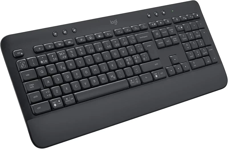 Logitech Signature K650 Comfort Full-Size Trådlöst Tangentbord — Datortillbehör