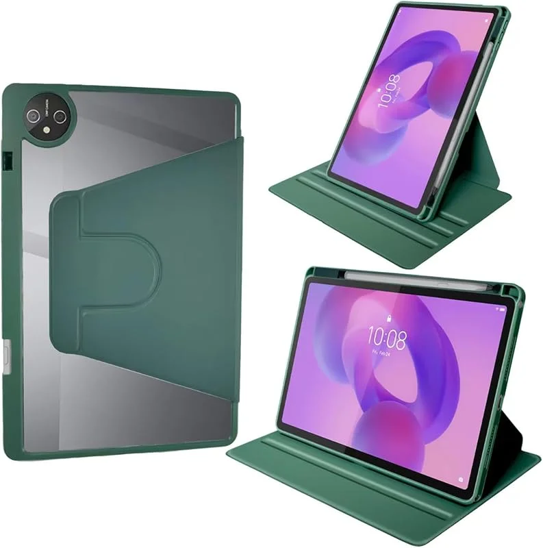 Fodral för Honor Pad 10 20 Pro 12 tum 2025 2026 fodral surfplatta, mörkgrön — Mobil och surfplatta