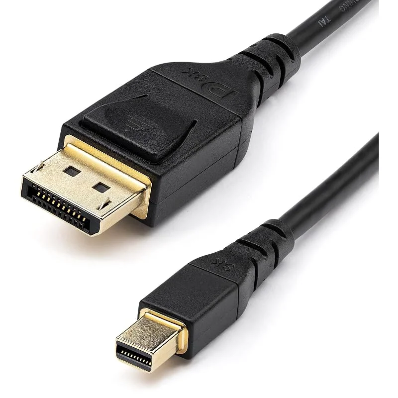 StarTech.com 2 m Mini DP till DISPLAYPORT 1, 4-8K 60HZ VESA-certifierad kabel — Laddning och kablar
