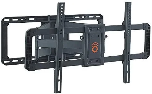 ECHOGEAR Full rörelse lutning och svängbar TV-väggfäste för de flesta 42-80 tum LED, LCD, OLED, böjd och plasma plattskärm TV med VESA-mönster upp till 600 x 400-22 tum förlängning – EGLF2-B2 — TV och streaming