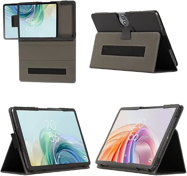 Skyddsfodral kompatibelt med TCL NxtPaper 11 Plus 11, 5" Vikbart skydd med pennhylle och handledsrem Fullständigt skydd — Mobil och surfplatta