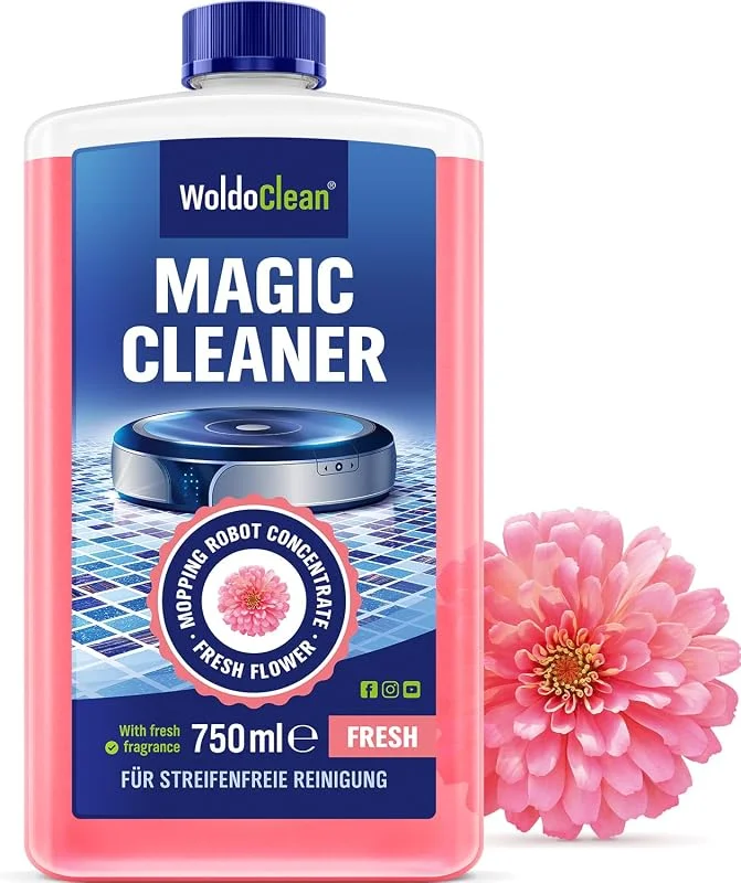 WoldoClean Rengöringsmedel robotdammsugare 750 ml - robotmopp koncentrat — Hushållselektronik
