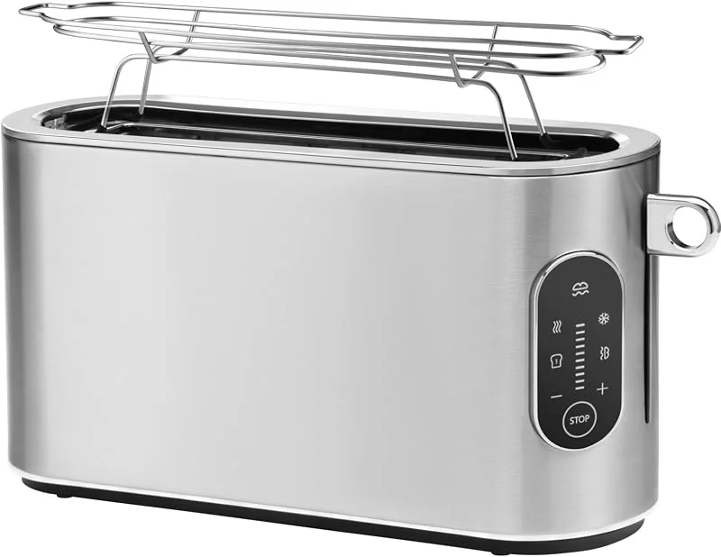 WMF 0414190011 Lumero Brödrost 10 Rostningssteg Bagelfunktion Smulbricka Bas Med Led-Belysning 980 W — Kök & Hushåll
