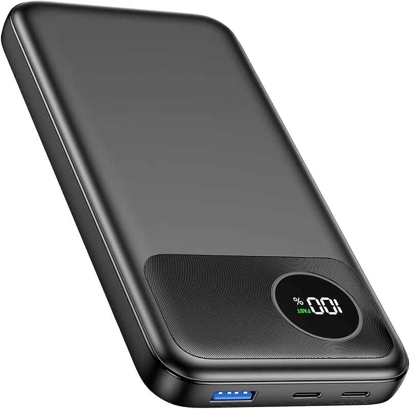 A ADDTOP powerbank – 20 000 mAh 22, 5 W snabbladdare bärbar laddare USB-A och USB C-på, utgång – PD3.0 QC4.0 telefonladdare med LED-display för smartphones och surfplattor — Mobil och surfplatta
