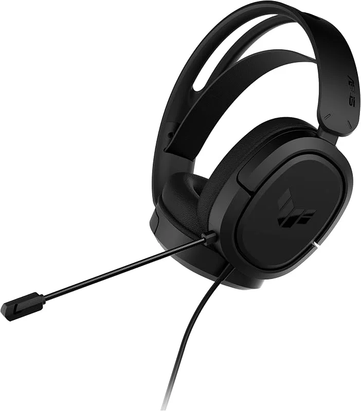 ASUS TUF GAMING H1 headset (trådbundet, 7.1-surroundljud, lätt, bekväm design, kompatibilitet med datorer, PlayStation 5, Nintendo Switch och XBOX) — Hörlurar och ljud