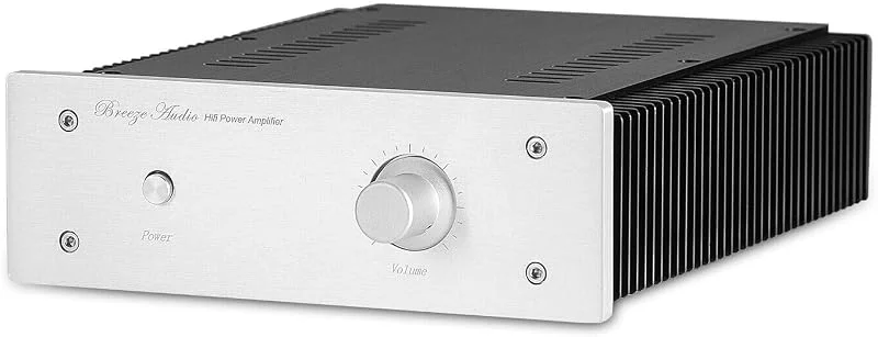 Nobsound Aluminiumförstärkare Enclosure, HiFi DAC chassi, föramp PSU-fodral, förstärkarsats hölje storlek 212 x 70 x 257 mm — Hörlurar och ljud