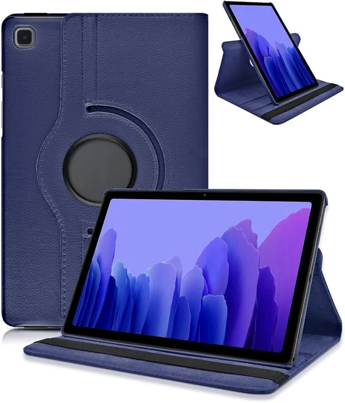 KATUMO Fodral för Samsung Galaxy Tab A7 10, 4 tum 2020 (SM-500, T505, T507), Premium PU Läderfodral för Galaxy Tab A7, Flip-tabletfodral för Samsung TabA7 10, 4 tum med 360° Roterande Stöd — Mobil och surfplatta