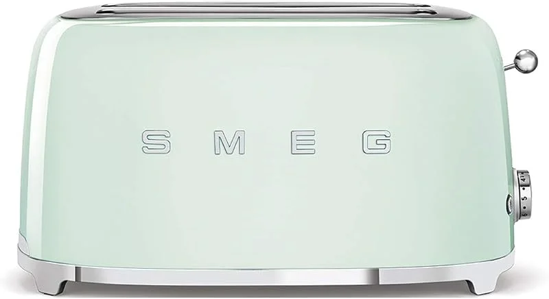 Smeg TSF02PGEU Brödrost, 1500W, Pastellgrön — Kök & Hushåll